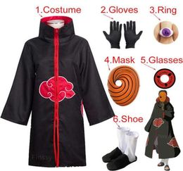 Tobi Cosplay Costume for Boys Obito Mask Carnival Halloween Costume for Kids Adult Suitable for Height 135cm185cm Q09108637485