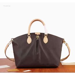 womens 3A Handbags Pm Mm Luxury Designer bags Women Tote Bag Coated Canvas Zipped Tote Gold Rolled Leather Top Handles Purses Crossbody Shoulder Bags 45986