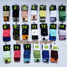 Men Socks Fashion splicing socks Ladies Stocking Thickened towel bottom material socks Multiple Colour options S M L size socks Wholesale socks Sports socks knee sock