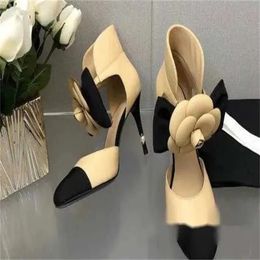 Channel CHANEI Pearl Sandals Highest-quality Chanelity Decro 2024-designer Women Fashion Summer High Heels Shoes Female Size 35-40