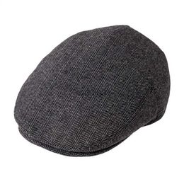 Ball Caps BOTVELA-Wool Flat Cap for Men and Women Herringbone Newsboy Khaki Ivy Hat Cabbies Driver Beret Boina 002 100% YQ240117