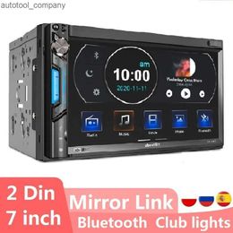 New 71BT 2 Din Car Radio Universal 7inch Multimedia Mp5 Player AUX USB AM FM Bluetooth Mirror Link Autoradio 2din Car Stereo Radio