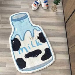 Carpets Cartoon Milk Can Soft Bedroom Carpet Cute Children Bedside Rug Kids room Non-Slip Baby Playmats Floor Mat Long Living Room Matsvaiduryd