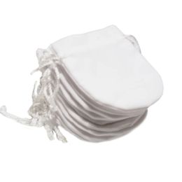 White Cloth Adjustable Jewellery Packing Bags Drawstring Bag for Pandora Charm Beads Bracelet Necklace Small Jewellery Pouches Pouches Wholesale Price