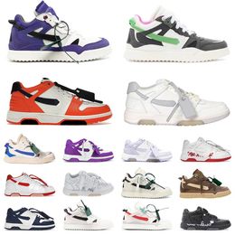 Top Quality Sponge Mid Top White Casual Shoes Designer Sneakers Out Of Office Loafers Originals Pink White Purple Luxury Trainers Platform Shoe Mens Women Loafers