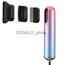 Electric Hair Dryer Anion Hair Dryer Professional Hairdryer Hot and Cold Air 3 in 1 Blue Light Portable Hair Blow Dryer for Home Salon Travel Styler J240117