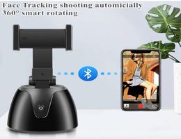 360 Rotation follow-up Gimbal Stabilizer Monopod Desktop tracking gimbal For live photography5357038