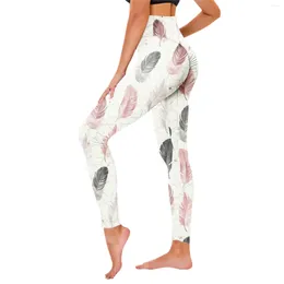 Active Pants Women'S Workout Leggings Control Yoga Running Booty Tummy Print For Slimming