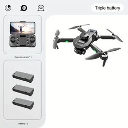 KS11 Brushless Drone 2.4G WIFI FPV With Dual Camera 360° Intelligent Obstacle Avoidance Optical Flow Localization Foldable RC Drone Quadcopter Gifts Toys