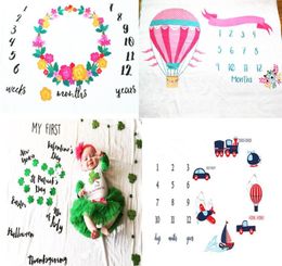 21 Styles newborn pography background props baby po prop fabric backdrops easter infant blankets wrap letter blanket ins clo4384973