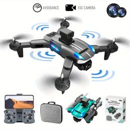 K8 Professional Automatic Obstacle Avoidance Quadcopter RC Drone: HD Dual Camera, WiFi Mobile Control, Gravity Sensor, Altitude Hold, One-Key Takeoff/Landing.