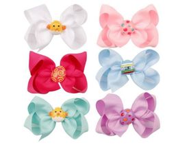 Easter Ornaments Baby Girls Bow Barrettes Cute Funny Newborn Hairpins Kids Hair Clips Headband Hair Accessories 6 Designs BT50222577036