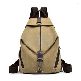 School Bags XZAN Brand Knapsack Large Capacity Multifunctional Schoolbag Youth Girls Travel Bag Fashion Canvas Backpack Luxury Women's