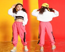 Girls boutique outfits 4 6 8 10 123 14 16 18 Years hip hop hoodies sweatshirts kids costumes girls kids summer clothes2564483