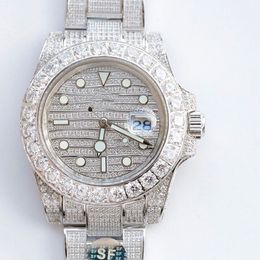 Diamonds Watch Mens Watches Automatic Mechanical Sapphire 41mm Luminous Designer Women Wristwatch Montre de Luxe