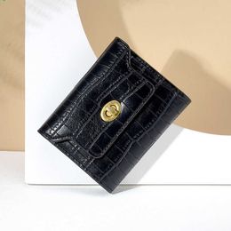 Fashion Ladies Wallet Short Girls Student Fashion Coin Purse Wallet Credit Card Bag 012924a