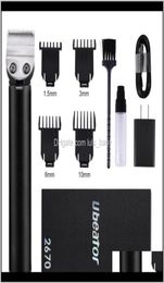 Electric Hair Clipper Oil Head Carving Black Rechargeable Shaver Salon Professional Hair Cutting Machine T9 1B9Um N211850026