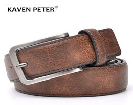 Accessories For Men Gents Leather Belt Trouser Waistband Stylish Casual Belts With Black Grey Dark Brown And Color 2204027134415