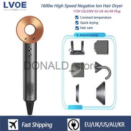 Electric Hair Dryer Professinal Hair Dryer Negative Ion Blow Dryer Quick Dry Leafless Hairdryer Salon Home Appliances Constant Temperature Hair Care J240117