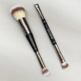 Double sided perfect makeup BRUSH 7- basic concealer eye shadow contour highlight beauty cosmetics tools 230117