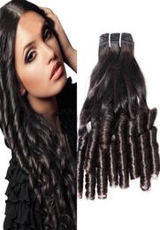 Bella Brazilian Funmi Hair Natural Color Wavy Bouncy Spring Curl Extensions 3pcslot Factory9211224