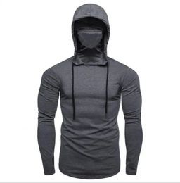 2023 Men Solid Colour Hoodies Autumn Leisure Fitness Sweatshirt Men's Thin Sweater Hooded LongSleeved Hoodie M5XL 240116
