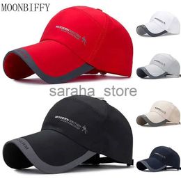 Ball Caps Outdoor Golf FishHats for Men Quick Dry Waterproof Women Men Baseball Caps Adjustable RunnSport Summer Sun Hats J240117