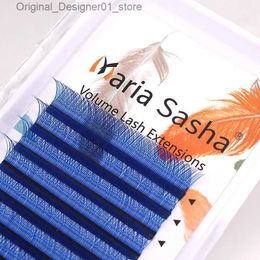 False Eyelashes MARIA Blue Y Shaped Lash YY Type Eyelash Purple Lashes Extension Pink Wholesale Makeup Soft Black Cilia Supplier Q240117