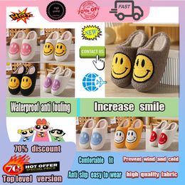 Designer Casual Platform cotton shoes for women man Keep warm from the cold Anti slip wear resistant Indoor Fur Slippers Full Furry Softy Fluffy Plush