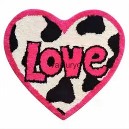 Carpets Bedroom Rug Pink Love Cute Girl Room Carpet Round Play Mat Living Room Mat Fashion 2YK Decorative Home Bathroom Rugs Tapis vaiduryd