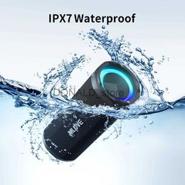 Portable Speakers MLOVE P2 Portable Bluetooth Speaker Bluetooth 5.3 Dual Speakers RGB Lights IPX7 Waterproof TWS Connectivity J240117