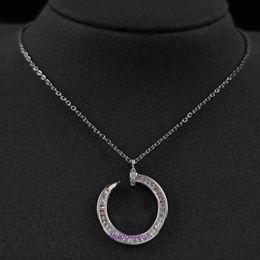 Fashion Carter jewellery for women Necklace online store Fashionable Micro Set Zircon Womens with High Sense Collar and Creative Personaliz With Original Box