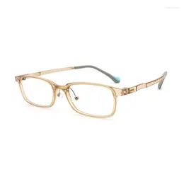 Sunglasses Frames Safe Square Eyewear Super Light Optical Frame Can Equip Myopia Glasses PPSU Ultem Spectacles Small Face Eyeglasses