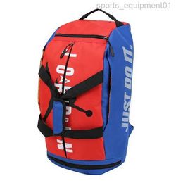 Outdoor Bags Large Capacity Gym Bag with Shoe Compartment Travel Backpack for Men Women Sports Fitness Handbag Adjustable Shoulder Strap 230822 XALL