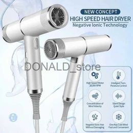 Electric Hair Dryer High Speed Hair Dryer Fast Dry Negative Ionic Salon Professional Electric Salon Hot And Cold Air Hair Dryer With Diffuser J240117