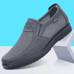 Summer Sneakers Men Fashion Casual Walking Shoes Breathable Mens Loafers Zapatillas Hombre Men Casual Shoes 240117