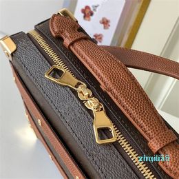 2024 Top quality presbyopic purse bag Leather crossbody luxury designer h2543251