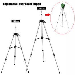 Laser Level Tripod Adjustable Height Thicken Aluminium Tripod Stand For Self Levelling 1.2/1.5m