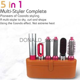 Electric Hair Dryer Professional Hair Dryer 5 in 1 Electric Curling Iron Hair Dryers Curling Rollers Hair Curler With Dryer And Straightening Brush J240117