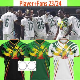 2024 Mali National Team Mens Player Soccer Jerseys 23 24 Home Away third M. FOFANA BISSOUMA KONE HAMARI TRAORE DJENEPO SAMASSEKOU ADAMA 2023 white green black S-2XL