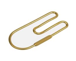 Outdoor EDC Portable Brass Keychain Key Ring Pocket Clip Threaded Fastener Fashion Key Buckle Great Tool9407670