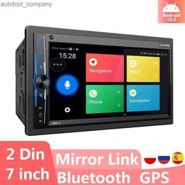 New Android 2Din Car Radio Player For Toyota Nissan Lada GPS Navigation 7" Universal Multimedia Player Autoradio Car Stereo Wholesal