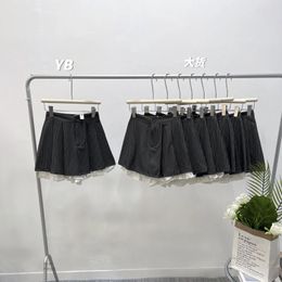 Skirts Preppy Style Striped Pleated Skirt Women Vintage Sexy Cute Korean Fashion High Waist A-line Black Mini Y2K