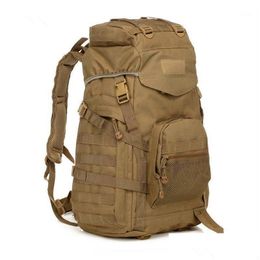 Outdoor Bags 60L Tactical Molle Backpack Army Outdoor Bag Rucksack Men Cam Travel Hiking Sports Pack Climbing Bag1 Drop Delivery Sport Dhwpn