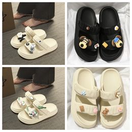 2024 New sandals softy Womens Summery EVA Thick bottom anti slippers home furnishings Odourless feet outdoor indoor Two pronge shoes EUR 35-40