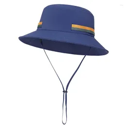 Berets Summer Outdoor Sun Hat Female Korean Version Of Joker UV Fisherman Men's Fishing Mountaineering