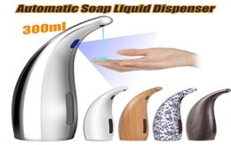 300ml Waterproof Liquid Soap Dispenser Automatic Induction Foam Washing Mobile Phone Infrared Sensor Kitchen Bathroom Tools Y200404436847