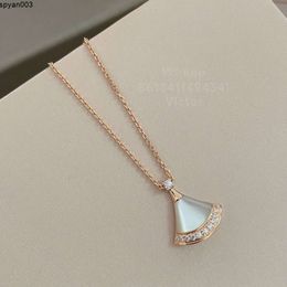 Designer Necklace White Plated Quality Fashion Luxury Exquisite Gift