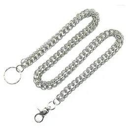 Belts Metal Pants Waist Chain For Men Women Lobster Claw Clasps Wallet Chains Keys