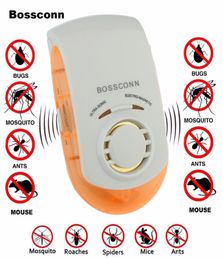 USA Plug Electronic Ultrasonic Mosquito Repeller Mouse Mosquito Repellent Killer Mouse Cockroach Insect Rats Spiders Pest Control4786873